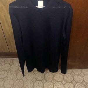 Chanel Black Long Sleeve Sweater Dress